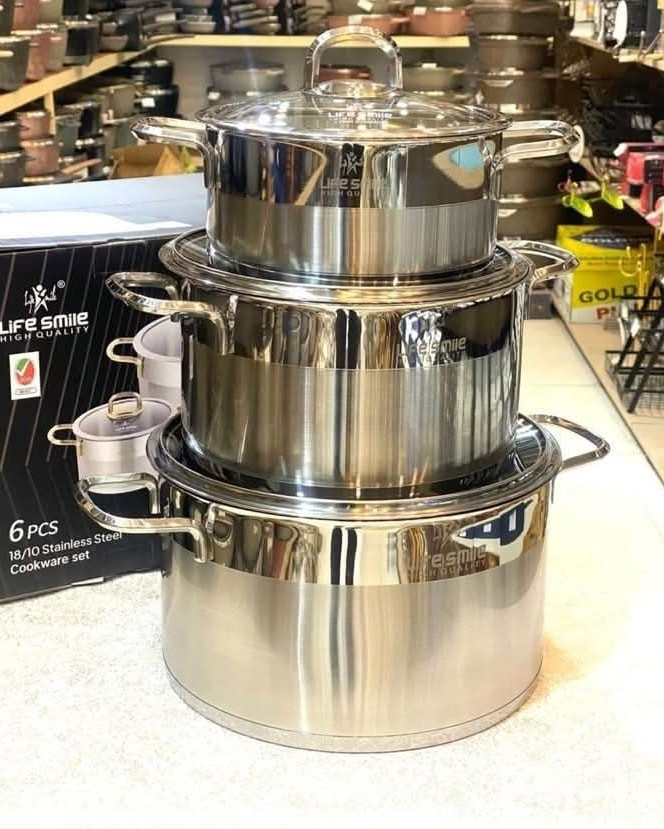 اللهم صل على محمد وال محمد 
#جديدنا_في_
#مجمع _ الرحمه 
#تم التكرار
سيت جدر لايف سمايل الاصلي  
قياس 16.20.24 سم
قياس 20.24.28سم 
قياس 32.28.24 سم 
ستيل 18/10
🍲للطبخ
التوصيل فقط الاحياء القريبه  
 💗العنوان 📋 كربلاء/ سيف سعد شارع السوق الرئيسي مقابيل ماكولات ابوغيث اواولاد خصاف
☎️ للحجز يُرجى إرسال العنوان ورقم الموبايل على  الخاص او الاتصال بالرقم ***********   متوفر( فايبر - وتساب)
