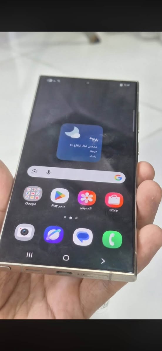 s24الترا للبيع
ذ256 خطين ابو كرت الشاشه نضافه 100‎%‎
سعر 975 وبي مجال ***********
