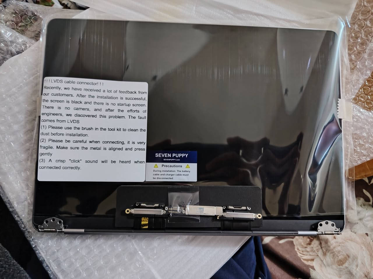 السلام عليكم شاشة ماك بوك عدد 2
اتريد على الفحص اتريد بدون بكيفك 
موديل :A2338
للبيع للتواصل والاستفسار :***********
