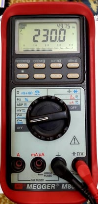 ملتيميتر • MEGGER M8037 • احترافي