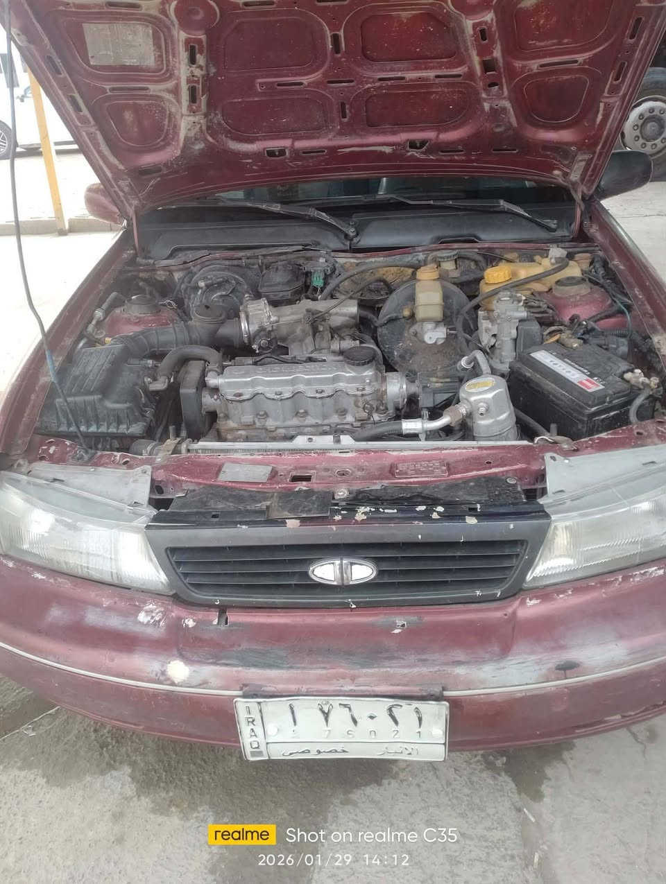 دايو سلو موديل ٩٥رقم انبار تحول مباشر سنويه منتيه بال ٢٤كير ومحرك شرط كفاله السعر ٢٥وبيها مجال بسيط مكان السياره الفلوجه  الاستفسار تواصل وات ساب او اتصال ***********
