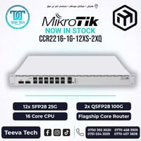 ميكروتيك CCR2216 • ١٦ نواة • SFP28 ٢٥Gbps