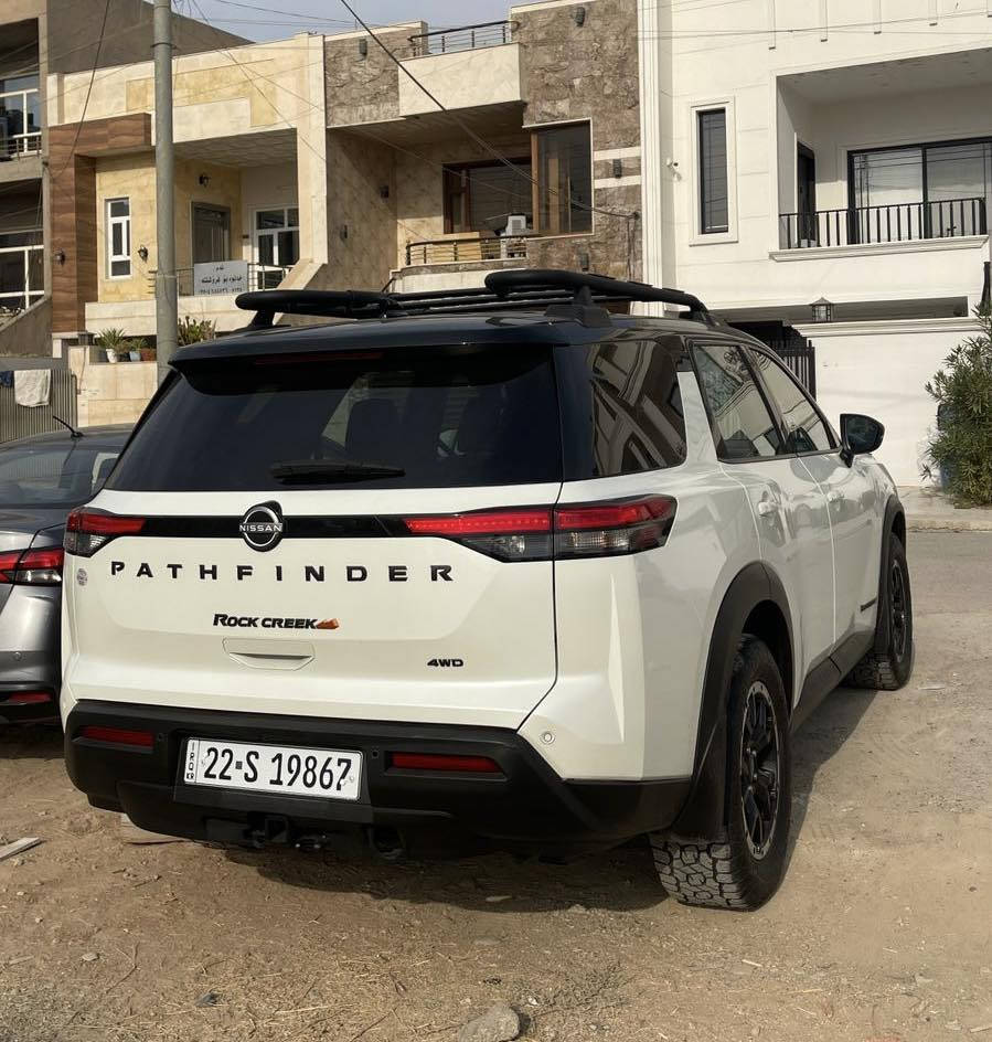 ‏Nissan Pathfinder 2023 Rock Creek
نيسان باثفايندر 2023 رووك كريك
‏‎عداد المسافه. 18 ألف 
‏‎🔴 المواصفات :
4 كامرات
‏‎بصمة تشغيل
‏‎بصمة ابواب
‏‎تشغيل عن بعد(Remote Start)
‏‎رادار امامي (تحديد مسار)
‏‎رادار جانبي (نقاط عمياء)
‏‎رادار خلفي (تحذير من الاصطدام)
‏‎حساسات امامية+ خلفية
‏‎دفع رباعي   4*4
‏‎كشنات تدفئة 
‏‎تبريد قطعتين 
‏‎تحكم وضعيات القيادة...Drive Modes 
‏‎شفتات + تحكمات استيرن 
‏‎هاند بريك بصمة
بدون ارباك بدون دواخل 
جاملغ  شبر تعديل بارد صور امريكة بالمنشور

السعر// 285 ورقة 

***********
***********
