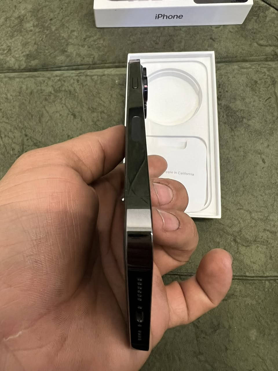 سلام عليك
ايفون ١٣ بروماكس ذاكيره ١٢٨ بطاريه ٨١ بيلاد 
مكفوله مامفتوح لوك لوك سعر ٦٩٠ بي مجال كلش قليل 
***********
‎ئایفۆن ١٣ پڕۆمکس ١٢٨ گێگا پاتری ٨١ 
‎هەمووگیانی بەشەرت هیچی نەگۆڕاوە لۆک لۆکە نرخی ٦٩٠ مەجالێکی زۆر کەم ***********
