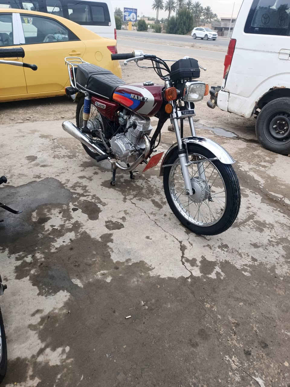 اربعه كير نامه موديل 2024 طالعه 2025كفاله دراجه المكينه مامفتوحة سعر 475بيه مجال بسيط شراي تصال فقط مكلف بنشر
العنوان بابل المسيب ***********
