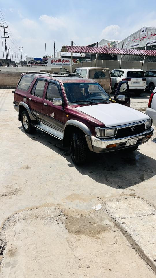 سياره تيوتا سيرف  السياره  كير  اوتماتيكي  

السياره خير  من الله  محرك ملكه 3000  سنويه   مجددداه2028 
راعيها  بل كوت تحويل  ثاني يوم  تخم تاير  كامله  كل نقص  ما بيها 

مكان السياره واسط   الاستفسار اتصل ***********
