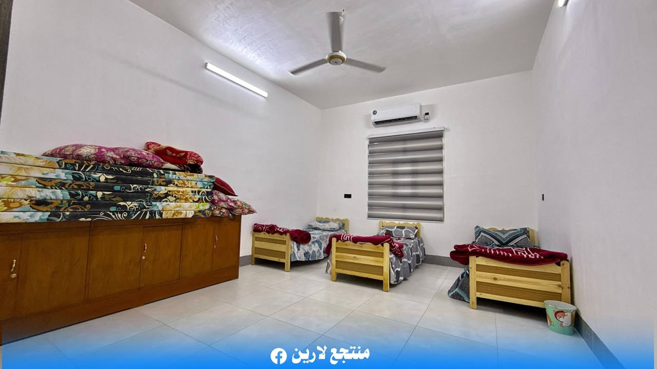 المنتجع موثق في تطبيق  اجرلي
💌منتجع لارين الترفيهي💌
 
💌مساحة المزرعة 2500م مع بستان👀

🇹🇷مسابح عدد2  للكبار والصغار 👶🏻👶🏻
منضده /فيشه/ملعب كرة قدم وطائرة

🇹🇷حديقه كبيره وصغيره  🌷🌷

🇹🇷جلسه عربيه فاخره🙈🙈

🇹🇷جلسات في الحديقة

🇹🇷شوايات 🐟🐓🍖

🇹🇷صحيات خارجيه

🇹🇷مطبخ داخلي وخارجي بالكامل 🤤

🇹🇷صاله كبيره ومجهزه بالكامل ومكيفة  

🇹🇷غرفتين نوم 👋

🇹🇷كهرباء٢٤ساعه 

🇹🇷كراج كبير للسيارات 🚙🚗

🇹🇷نضام الايجار شفتات او ٢٤ساعه ⏰

🇹🇷الشفتات شفت النهاري من ساعه 10صباحآ  الى الساعه 6 عصرآ الشفت الليلي من الساعة 8مساءآ الى الساعه ٨صباحآ  واليوم الكامل من الساعه 10 صباحآ  🇹🇷الى ثاني يوم الساعه8 صباحآ 

العنوان : صلاح الدين قضاء بلد

 للحجز و للاستفسار المراسله
*********** واتساب

*********** واتساب
