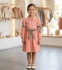 بنات ٥-٨سنوات • شيفون مبطن • توصيل الشاميه مجاني