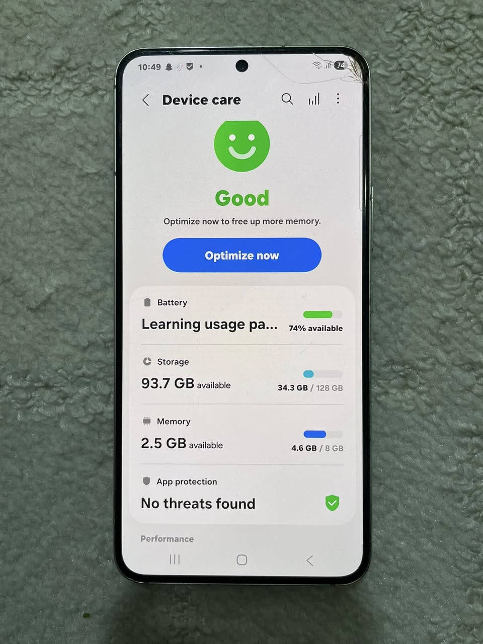 samsung s22
ذاكرة 128
رام 8
جهاز مامفتوح
جهاز هواي نضيف
فقط بي فطر صغير ابد مامثر
و ظهر

سعر / 245 الف دينار
***********
