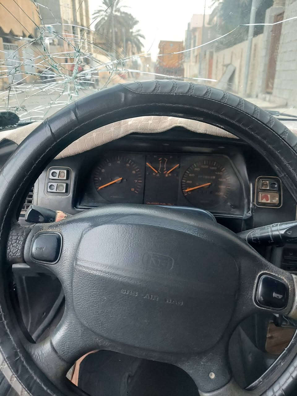 السلام عليكم
كيا كونكورد 93 رقم انبار الماني كير اوتماتيك محرك 2000 تبريد شغال تخم تاير جديد مشط ستيرن جديد 
السعر 25 بيهة مجال 
مكانهة فلوجة 
للأستفسار ***********
