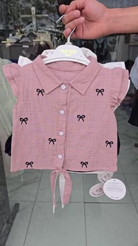 طقم بناتي • تركي • ٣شهور-سنتين ونص