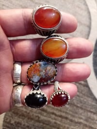 5 خواتم فضه للبيع الخاتم ب30 الاف ابيعهن شلع ب150 الاف قفل اي استفسار ...