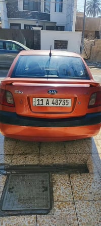 سلام وعليكم كيا ريو موديل 2008 رقم بغداد دولي جديد تحويل مباشر.  محرك ...