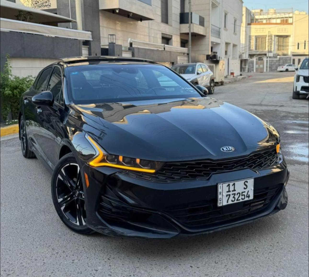 للبيع كيا K5 GT موديل 2021
وارد أمريكي
محرك 1.6 تيربو
فئة GT فول مواصفات
لون أسود
ماشية 89 ميل
مقاعد جلد
فتحة سقف
كرسي السائق كهربائي
نقطة عمياء
شاشة وكاميرا خلفية
 تبديل بنيد أمامي ودعامية، وصبغ الجاملغ الأمامي الأيسر وباب السائق وبارد بقبق الجنطة.
صور الحادث والسونار مرفقة..
السياره كامله ومآبيه اي نقص مكينه كير حداديه كله تمام
السعر 148$ وبيها مجال للاتصال ..
***********
***********
