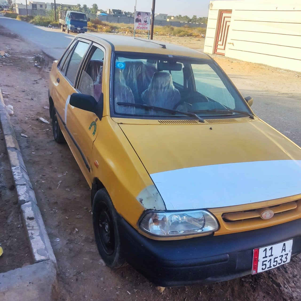 السلام عليكم سياره سايبه للبيع مديل 2011صواصي جدد سايبه نضيفه سعر 25 ورقه مكان بغداد رقم***********
