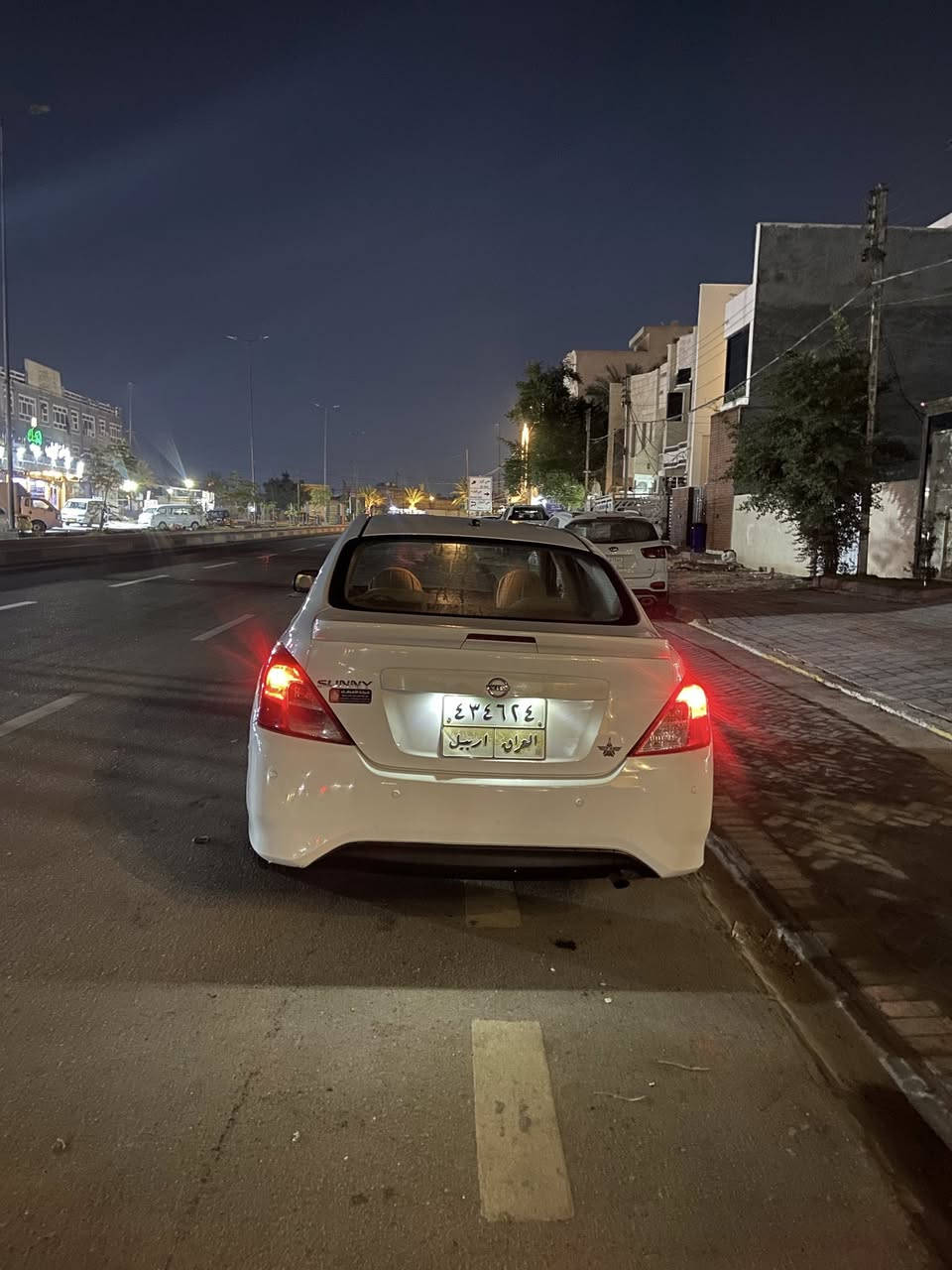 السلام عليكم حبايب  ❤️
نيسان سني هندي 🤍
2017 
ماشيه 106 ألف 
رقم أربيل تحويل مباشر 
سنويه ساقطه 
السياره جاهزه على آخر حبايه 
كير مكينه صدر تبريد تخم تاير 
باتري كله جديد مناقصه بس حمام 
صبغ 3 قطع 
مكاني بغداد الشعب 
السعر 88 وبيها مجال للغوالي  
للاستفسار اكثر *********** 
غير متواجد عل نت 
@إشارة
