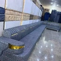 ديوان ستندر 10 مقاعد • قماش قديفة • هيكل چام روسي