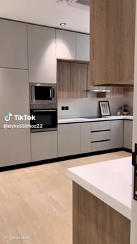 مطابخ أوروبية • ديكورات داخلية • خشب تركي