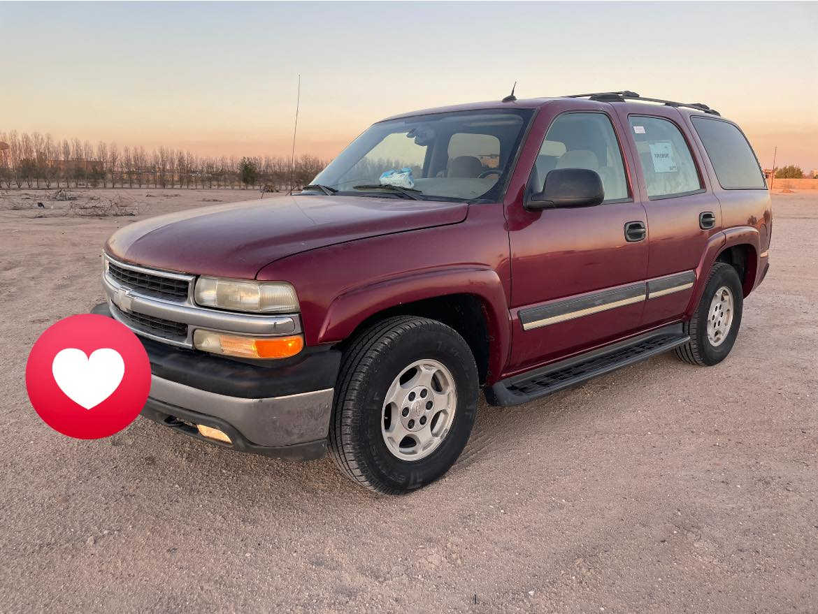 السلام عليكم البيع تاهو 2005 دخول جديد ادوات سياره جديده محرك كير اكسن جدد حداده جديده سياره جاهزه من كلشي سعره 90 ورقه مكاني بصره ***********
