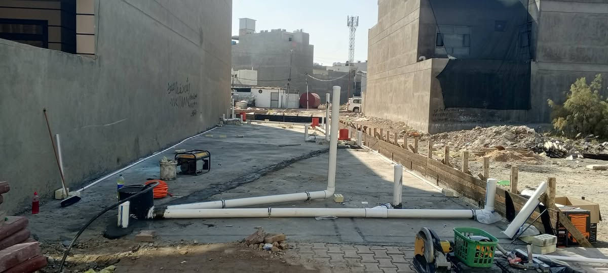 السلام عليكم ورحمه الله وبركاته تئسيس صحيات مي مجاري شغل درجه اولى بأسعار مناسبة لستفسار ع رقم ***********
