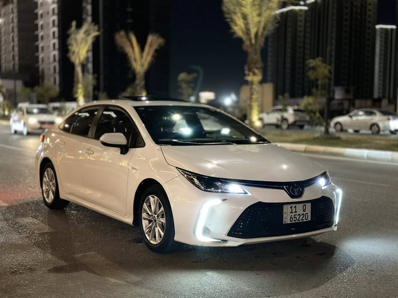 كورلا 2025 كفالة مغلفة PPF (بي بي اف)
داخل احمر بلادي } مو عمل
عدد بصمة { ٢ } 
كتلوك شركة { ٣ } 
ماشية ٣٣ الف 
مكان بغداد حي الجهاد / بياع 
السعر ١٦٢ وبيهة مجال 
***********
