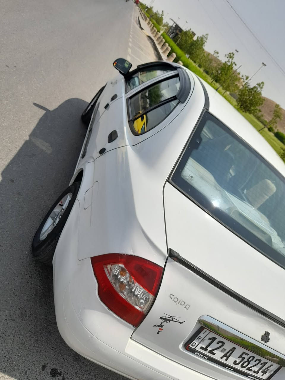 متاح طيبة مديل 12
بدون ضرر فقط مكانتين بارد 
سيارة بسمي 
سنوية وهزة جديدة 
كابون بنزين بيها 
كير ومحرك خير من الله 
سعر 48
***********
