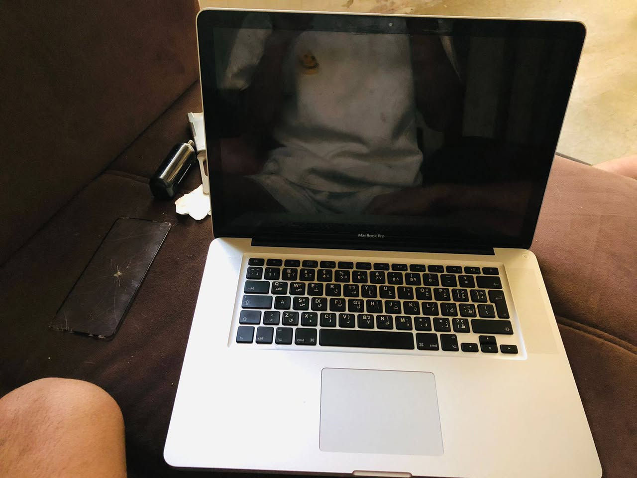 لابتوب سعر كـ.، ـسر
MACBOOK PRO 
هارد 256GB قابل للتطوير
معالج I7 
رام 8 قابل للتطوير
سعر 200 وبي مجال،


**إذا كنت صاحب هذا الإعلان وتريد حذفه لأي سبب، رجاءا أرسل رسالة إلى الدعم الفني**