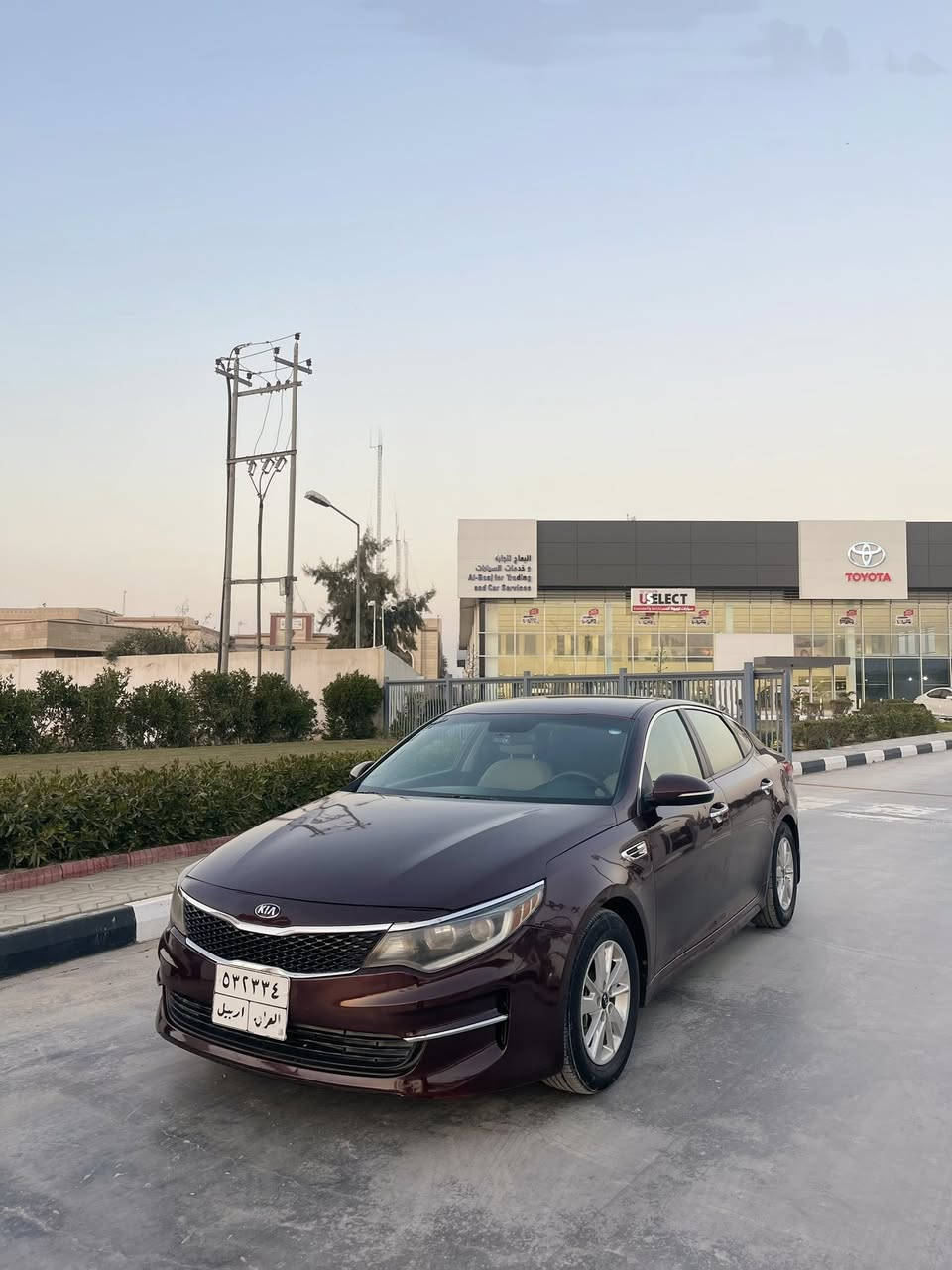 السعر  $123
گيآ   آوبتيما 
موديل 2018 رقم اربيل 
 وكاله او  تحويل  مباشر  
......................................
المواصفات / 
رادرات 
 توقف  ذاتي 
تحديد مسار 
 كامير  دواره 
كاميرا  داش
شاشه  كبيره 
شاشه ترحيب
تحكم ستيرن
حساس خلفي 
مثبت  سرعه 

........................................

ملاحظه / السياره مكينته 2400 ما مفتوحه 
كير  حداديه تبريد تخم تاير باتري  كله جديد 
حادثه خفيف فقط تبديل البنيد بدون دواخل 
صور الحادث والسونار بيه كاميرا داش اماميه
خلفيه مكاني ديوانيه مركز /  ***********

رقم الشاصي / 5XXGT4L34JG200902
