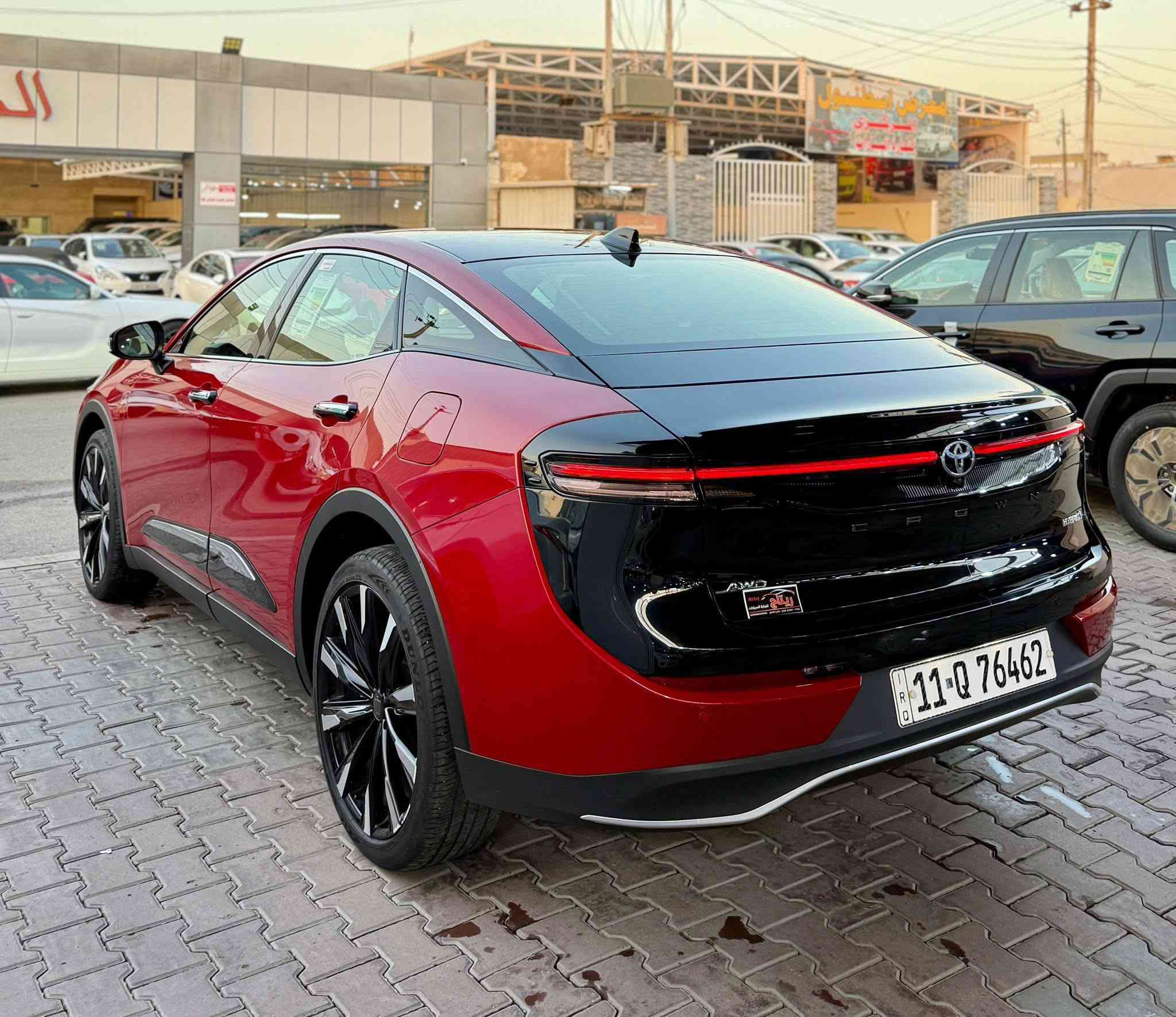 كراون ماجستا 2023 تو كلر

وكالة ساز وتبديلات دهن 8 مجاني

 وضمان 8 سنوات على منظومة الهايبرد

 ماشية 24 الف كيلومتر كفالة عامه

السياره جديدة بوضع الوكالة استخدام بيت فقط

فوووول مواصفات 

* 5 بصمات ابواب وتشغيل 

* جنطة كهرباء وميزة وضع القدم اسفل الجنطة تفتح

* مقاعد جلد وكهرباء خزن ميموري وتدفئة وتبريد

* سقف بانوراما

* 4 ابواب شفط

* محرك 2400 توربو

* فور ويل

* رادار امامي وخلفي توقف ذاتي

* إضائة LED + زينون وتحكم في ارتفاع وانخفاض 

* ستيرن كهرباء وتدفئة

وهواي بيها مواصفات بعد

مكان السيارة بغداد

السعر 38.500$ 

استفسار
على الفيس فقط


**إذا كنت صاحب هذا الإعلان وتريد حذفه لأي سبب، رجاءا أرسل رسالة إلى الدعم الفني**