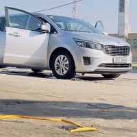 كيه سيدونا موديل 2016 سياره جديده 8 راكب بسمي كير محرك حداديه تخم تاير...