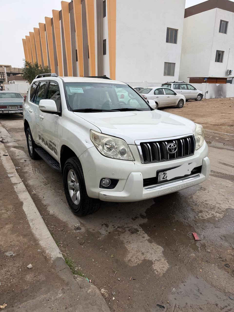 برادو ٢٠١٠ محرك ٤ سلندر
سياره مكفوله
ابيضّ صدفي
رقمها أربيل باسمي لسنة ٢٠٣٠
سياره جديده بمعنى الكلمه
تخم تاير
اسبير تعليك
مري شفط 
اشاير بلمرايه 
نظام ايكو اقتصاد بانزي 
قفل الجام مع سنتر الأبواب 
تبريد ثلاث قطع 
حداديه جديده
محرك راقي
دشبول مطعم بلصاج 
لايت نظام زنون مكان بغداد السيديه التجاري ***********
