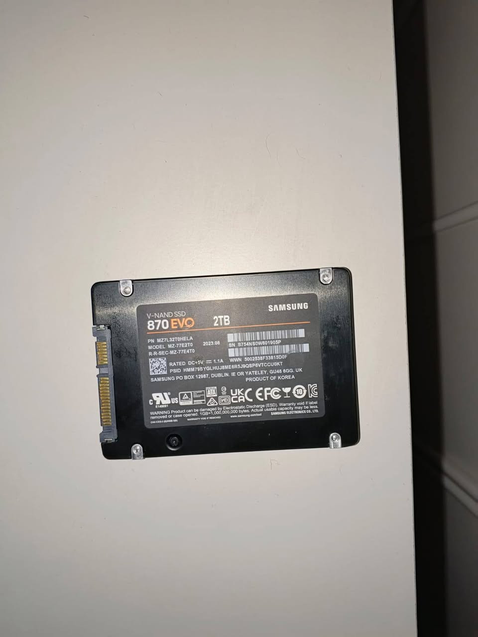 هارد 2 تيره سامسونك اصلي 
هيلث 98 
أو رام ADATA 16 
Ddr4
المهتم خاص او هاذا رقمي 
***********
