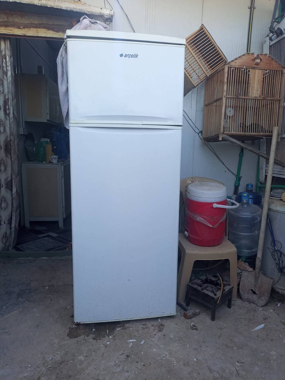 السلام عليكم هاي الثلاجه للبيع المكان حي الجهاد وهاي البلازما هم للبيع السعر 150,000 اثنينات شغال اي ستفسار ***********
