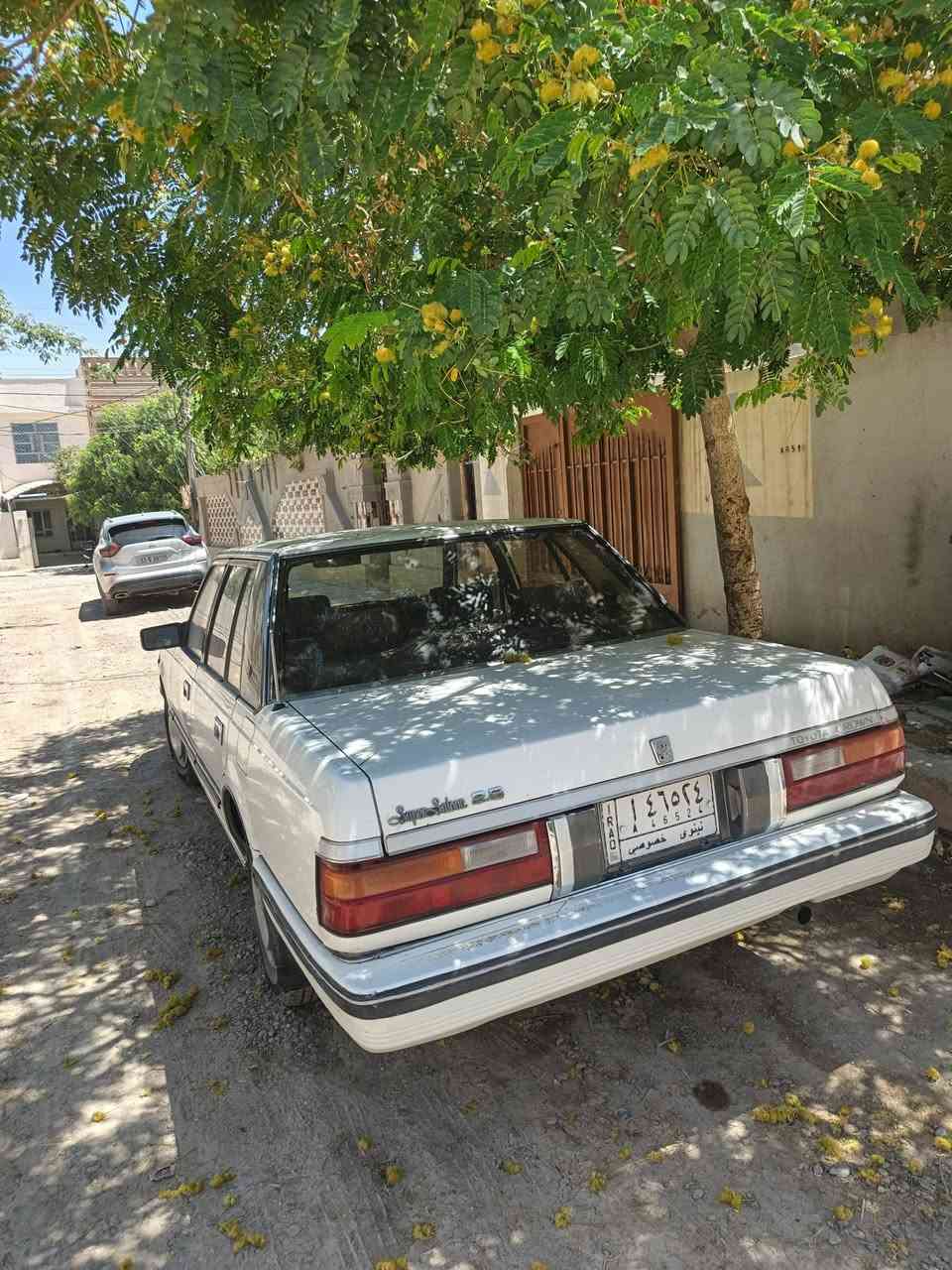 السلام عليكم سياره سوبر موديل 1985 السياره كفاله عامه من الضربه والتبديل محرك وكير 6 سلندر كفاله اكسن كارينه حداديه جديده تخم تاير جديد عمبار وبريك  تبريد شغال ثلج🥶 تدفئه شغاله كهربائيات كيجات لايت عالي ناصي سنتر لوك السياره شغال مابيه نقص برغي سياره بأسمي رقم نينوى تحويل مباشر السياره جديده داخل وخارج بمعنى الكلمه احله من الصور بهواي ترايك وين ميعجبك للتواصل اخوان اتصل عل رقم
سعر 72$
هاتف ***********
