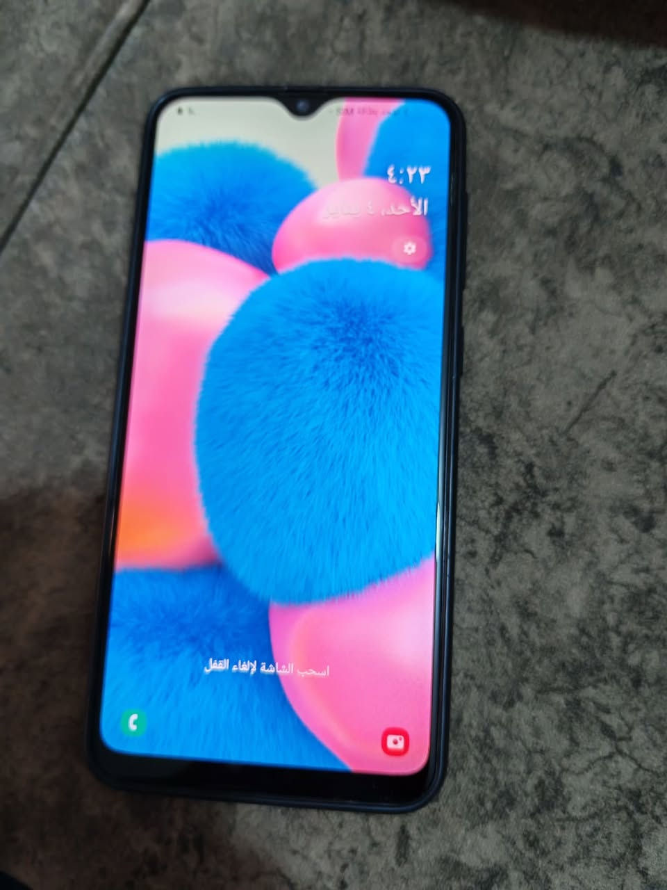 السلام عليكم
.
. 
. 
. 
.
. 
. 
جهاز سامسونك A30 مستعمل نضيف سعره 100الف وبي مجال 
. 
. 
***********
