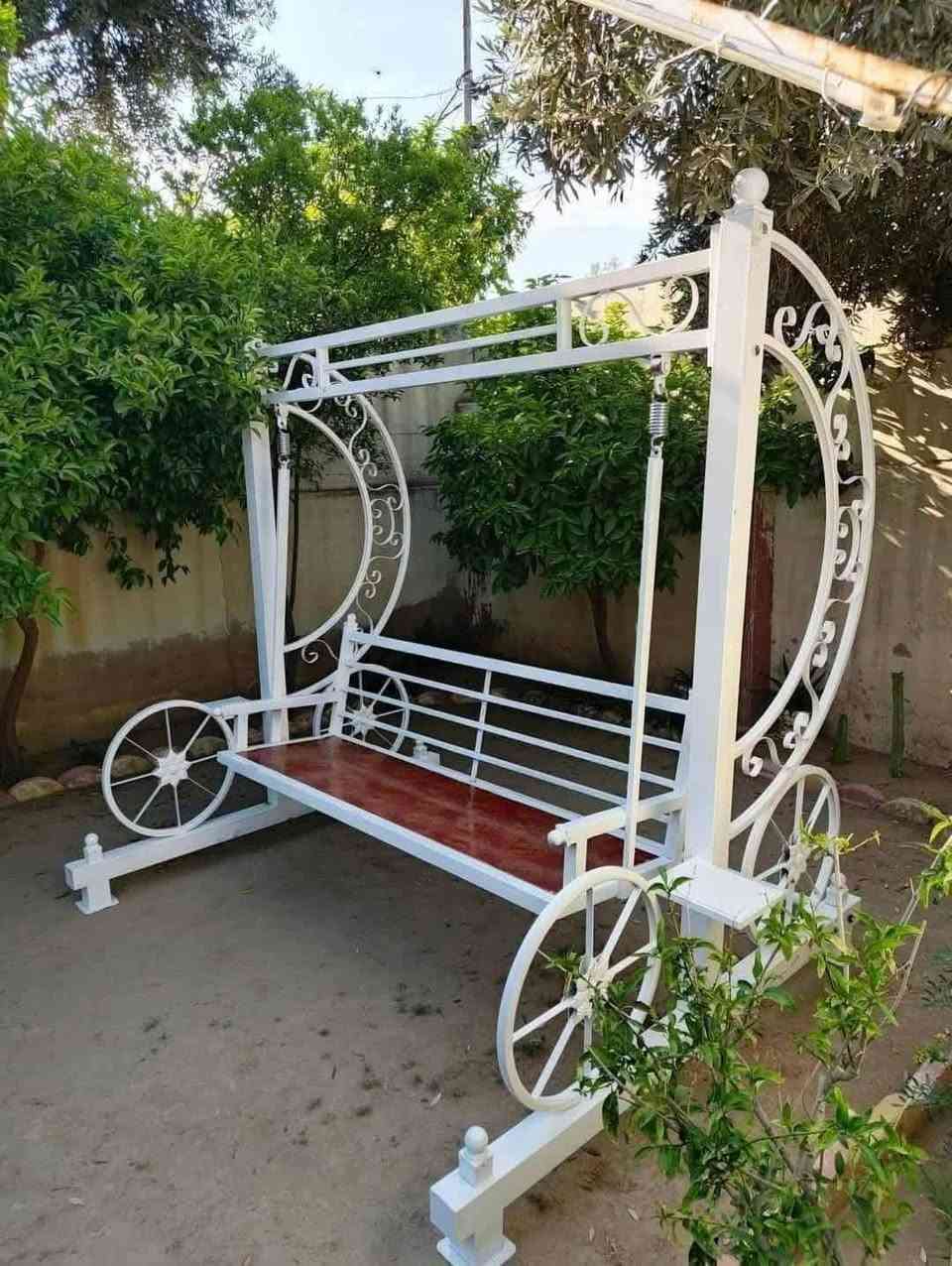 مراجيح  العاب مسطبات كراسي  منقلات شواء 
داخل الصفحه اكثر من 600 تصميم
ديالى /بهرز
شغل حسب الطلب الاسعار حسب الحجم والتصميم 
للاستفسار
مراسلة الصفحه أو
✅واتساب ***********
🔴توجد خدمة توصيل لجميع المحافظات
