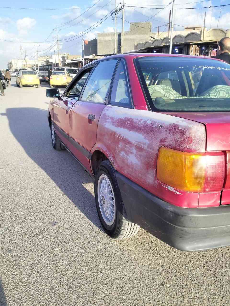 السلام عليكم اودي للبيع حجم 80مديل 91 رقم بغداد السعر 27 او بيه مجال لستفسار الرقم ***********
