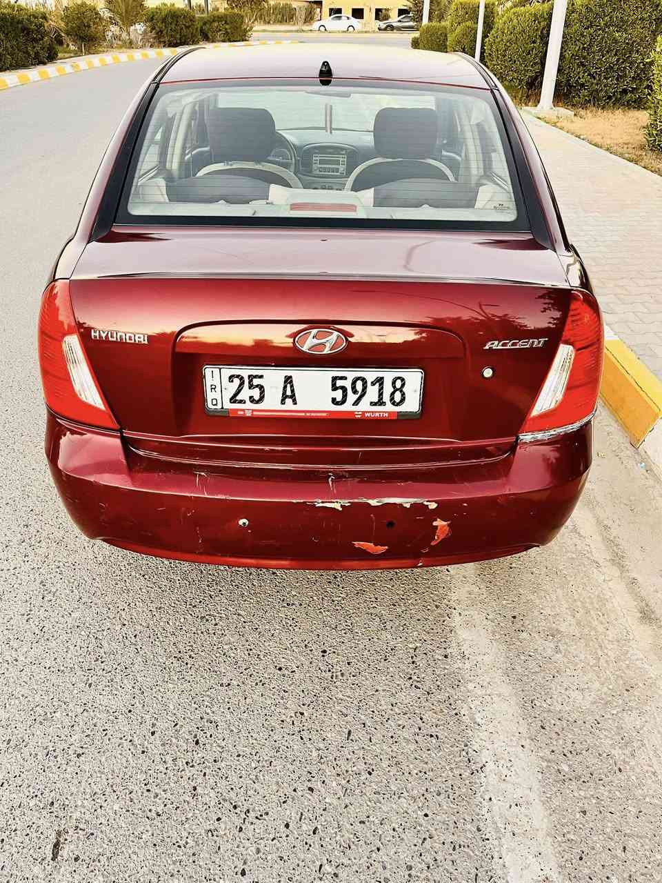 للبيع بسعر 68
هونداي اكسنت موديل 2006

رقم كركوك دولي سنويه لل30 

مكينه 1600شرط التحويل والغرامات 

السيارة صبغ عام 

بدون دواخل بدون گلبه بالشرط

مصبوغه اثر طخات خفيفه وچلح 

صدر خلفي امامي كله تمام 

كهربائيات كلها شغاله سياره جاهزه 

السعر68 العنوان تكريت هـ***********
