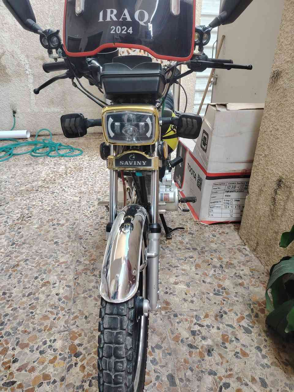 السلام عليكم دراجة يراني سيفان سونك ٥كير مديل ٢٤ مكفولة كفالة عامة دشبول اكتروني مكانك بغداد مدينه الصدر رقم الهاتف *********** كله شغالة
