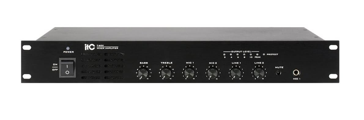 جهاز ITC T-60C
مضخم صوت (Amplifier)

للبيع مشتري ب ٤٠٠ دولار رايده بسعر مناسب جدًا 
التوصل 
***********
