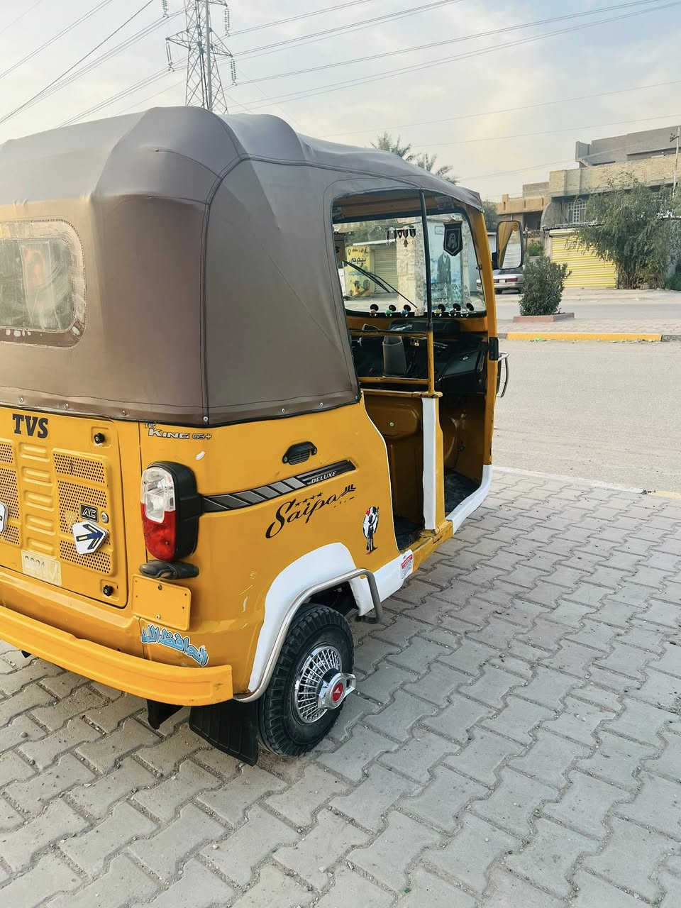 تكتك TVS لبيع مديل 20 مكينه زيرو صار اسبوع من شاده لماكينه بيه ضبغ جوه شريط بشبر بيه تكحيلات قليله كامله مكمله بغداد الغزاليه ***********
