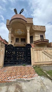 تكريت الزهور • ٢٠٠م • طابقين ٥غرف