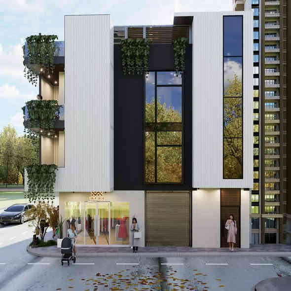 ✨ واجهة معمارية تجمع الفخامة والحداثة

نقدم لكم أحد أعمالنا المميزة في تصميم العمارات التجارية السكنية، حيث يمتزج الطابع العصري مع التفاصيل الأنيقة ليصنع واجهة تخطف الأنظار من النظرة الأولى.

تتميز الواجهة بـ:
🌿 كتلة مركزية بارزة بإضاءة هادئة ونباتات متدلية تمنح المبنى روحاً حيوية ولمسة طبيعية راقية.
🏢 خطوط عمودية نظيفة تعطي إحساساً بالارتفاع والفخامة وتبرز قوة الكتلة المعمارية.
🪟 واجهات زجاجية واسعة للطابق التجاري توفّر رؤية واضحة للمحال وتُضفي جاذبية للسيراميك الداخلي والعرض البصري.
🎨 تناغم الألوان بين الأبيض، الأسود، واللمسات الخضراء، ليقدم مزيجاً بصرياً متزن ومريح.
💡 إضاءة خارجية مدروسة تعزز جمال البروزات وتجعل الواجهة مشرقة في الليل والنهار.

لطلب التصاميم التواصل ع الأرقام التالية
***********
***********
او زورا مكتبنا في محافظة بابل شارع الكرامة مجاور مطعم بروتين
#ـتصميم معماري #ـتنفيذ هندسي #ـمخططات معمارية #ـمقاول واجهات #ـمكتب هندسي
