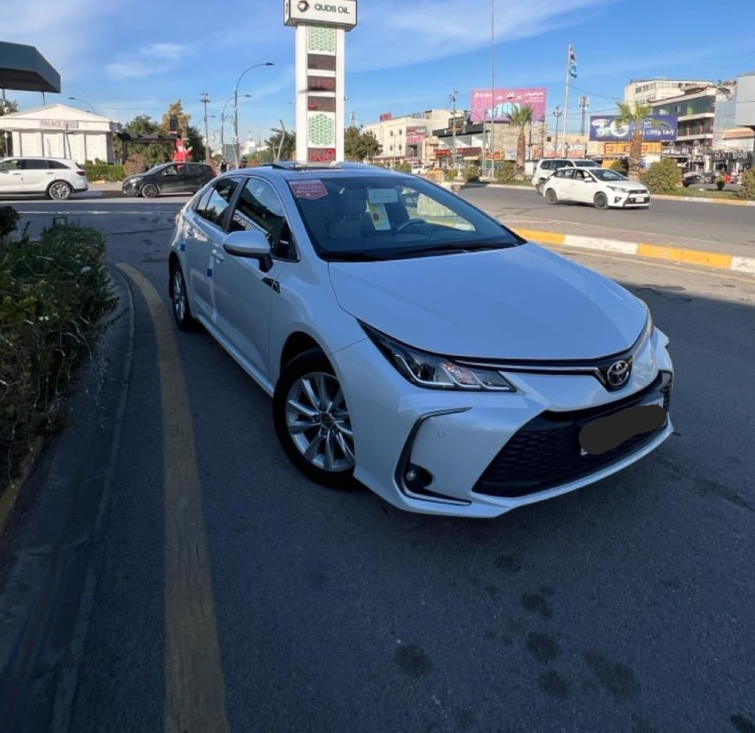 للبيع كورلا 2024 Gli خليجي وكالة sas شركة جيهان ماشية 36,000 km السيارة مكفولة من كلشي وبيها ضمان والها تبديلتين دهن مجاناً بالوكالة
السيارة فول موصفات 
رقمها اربيل
العنوان بغداد 
السعر 192 ورقة
0 770 273 1600
