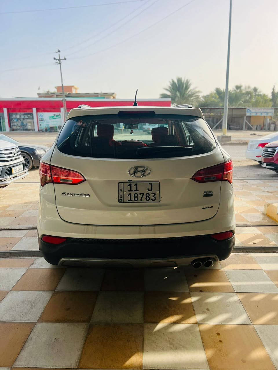 للبيع هونداي سنتافي موديل 2013
كفاله كير مكينه حداديه تخم تاير وضعيه شركه 
6 سلندر سبعه راكب 3قطع تبريد سياره جاهزه 
رقم بغداد الدولي تحويل مباشر بسمي 
للاستفسار بابل الشوملي 
السعر 170 $ وبيه مجال 
*********** واتساب
