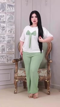 تراك نسائي • قماش كريشه • بالدرزن