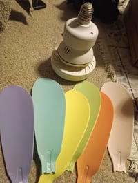 گڵۆپیێکی جوان و بەهێز ڕەنگ ئەگۆڕێت لەهەمان کاتیشدا پانکەیەو خۆی ئەسوڕێ...