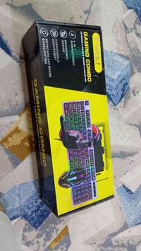 كيبورد ماوس ماوس باد سماعه هذني بيهن ضوه اربيجي السعر مع التوصيل 25 ال...