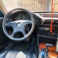 BMW موديل 92 525 سيارة كاملة مسجل دمام أستريو  لايت زنون وكالة  لدات ا...