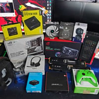 قطع PC للبيع طورت الPC واريد ابيعهن   لوحة الأم   ASUS ROG STRIX B760-...
